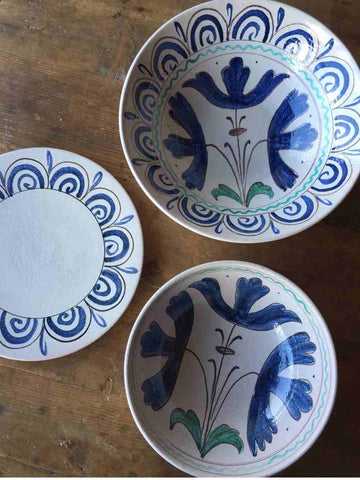 Italian Ceramics with a Floral Theme - Tre Fiori Dinnerware and Serveware