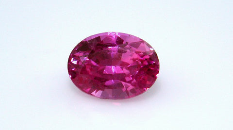 1.37ct oval genuine pink sapphire gemstone