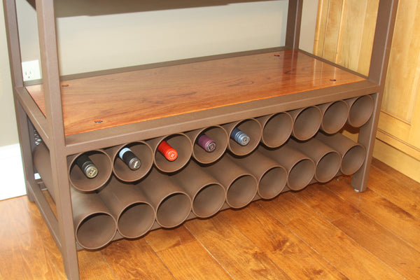 Baker's Rack TerraSteel Custom Furniture Design - Made in Bend, Oregon