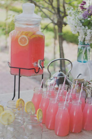 Children's mocktail drinks garden summer parties on Little Hotdog Watson blog
