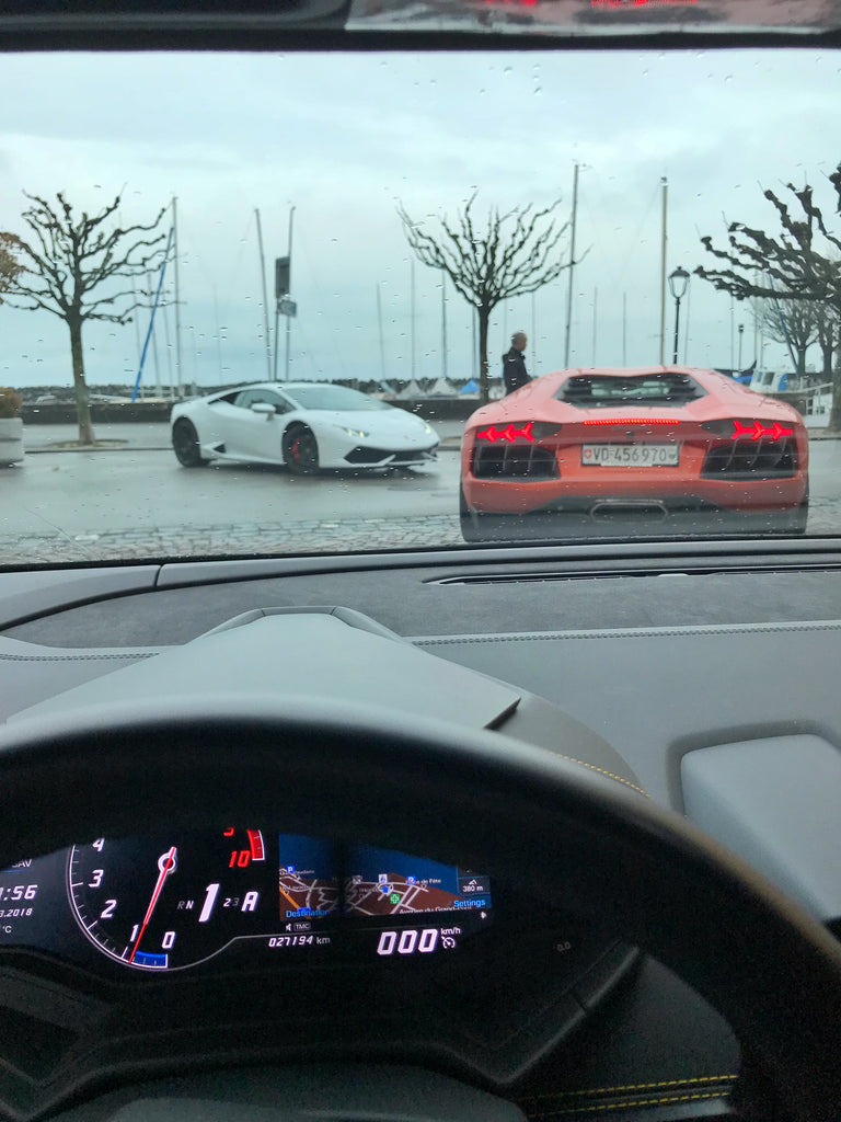 Huracan and Aventador