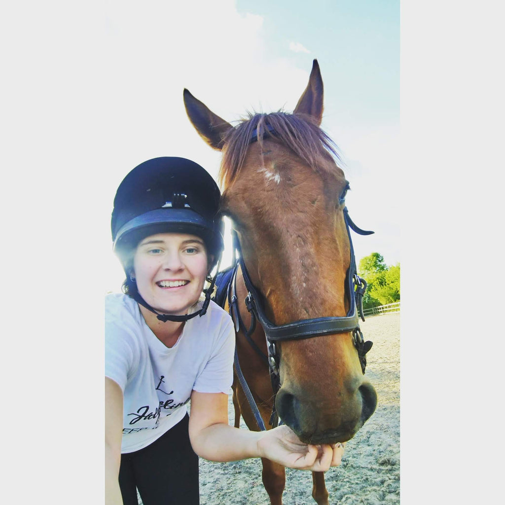 Megan Bruce & her Cheeky Horse, Bugsy’s, Barefoot Journey