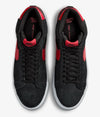 Nike Shoes Blazer Mid LR - Black/University Red-White - Skates USA