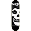 Zero Misfits Big Fiend Skull Skateboard Deck - 8.25" Black/White - Skates USA
