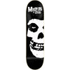 Zero Misfits Big Fiend Skull Skateboard Deck - 8.5" Black/White - Skates USA