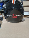 Triple 8 Downhill Racer Helmet - Black Gloss - Skates USA