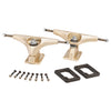 Carver CX Hollow Truck Set 6.5" - Bel Air Gold Metallic (Set of 2) - Skates USA