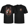 Powell Peralta Sakura Yosozumi Samurai T-shirt - Black - Skates USA