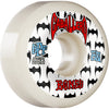 Bones SPF Pro Caballero Bats 60mm Wheels - White (Set of 4) - Skates USA