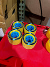 Hawgs Mini Zombie Floor Model Wheels 70mm 82a - Yellow (Set of 4) - Skates USA