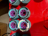 Hawgs Mini Zombie Floor Model Wheels 70mm 86a - Teal (Set of 4) - Skates USA