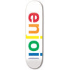 Enjoi Spectrum R7 Skateboard Deck - 9.0" White - Skates USA