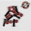 Independent Cross Bolts 7/8" Phillips - Black/Red - Skates USA