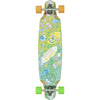 Dusters Playground LB Complete Longboard - 9.12" Green/Yellow - Skates USA