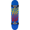 Flip Odyssey Fader Complete Skateboard - 7.5" Blue/Yellow/Red - Skates USA