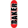 Baker Brand Logo Skateboard Deck 7.88" - Red/Black - Skates USA