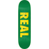Real Bold Team Series Skateboard Deck - 8.38" Green - Skates USA