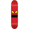 Toy Machine Monster Face Skateboard Deck - 8.0" Red - Skates USA
