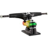 Gullwing Trucks Sidewinder II 159mm 9" - Black/Rasta (Pair) - Skates USA