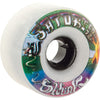 Satori Goo Ball Skunk Skateboard Wheels 60mm 78a - Clear White (Set of 4) - Skates USA