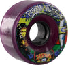 Satori Goo Ball Purple Haze Skateboard Wheels 62mm 78a - Clear Purple (Set of 4) - Skates USA