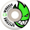 Spitfire Wheels Bighead 53mm 99a - White/Green (Set) - Skates USA