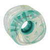 Shark Wheels California Roll 60mm 78a - Clear/Mint Hub (Set of 4) - Skates USA