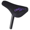 Snafu Solo Seat Padded & Post Combo - Black/Purple - Skates USA