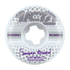 Ricta Brevard Reflective Naturals Wide Wheels 53mm 99a - White/Purple (Set) - Skates USA
