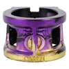 Oath Cage V2 Oversized 2 Bolt Clamp - Black/Purple/Yellow - Skates USA