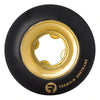 Ricta Chrome Core Wheels 52mm 99a - Black/Gold (Set) - Skates USA