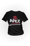 Apex Classic Logo T-Shirt - Black - Skates USA