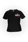 Apex Classic Logo T-Shirt - Black - Skates USA