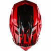 Fly Racing Default Full Face Helmet - Red/Black - Skates USA