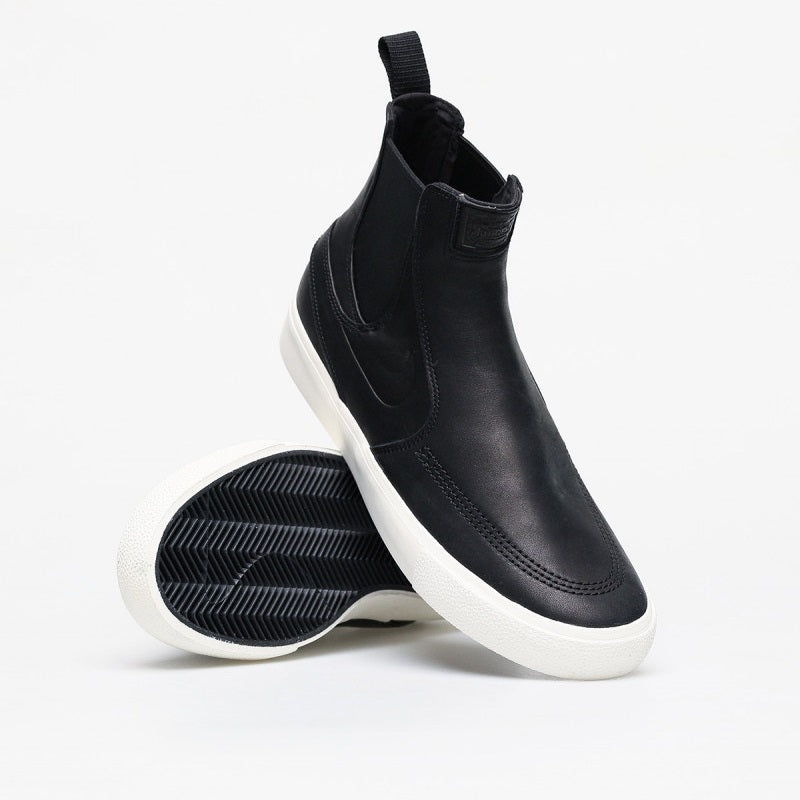 Nike Shoes SB Zoom Stefan Janoski Slip Mid - Black/Black-Pale Ivory