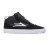 Lakai Shoes Cambridge Mid - Black/White Suede - Skates USA