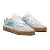 Lakai Shoes Cambridge - White/Teal Suede - Skates USA