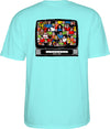 Powell Peralta Bucky Lasek Stadium T-Shirt - Celadon - Skates USA