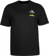 Powell Peralta Skateboarding Skeleton T-shirt - Black - Skates USA