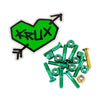 Krux Krome Hardware 1" Phillips - Green - Skates USA
