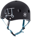 S1 Lifer Helmet - Black Matte Undialed LIT Collab - Skates USA
