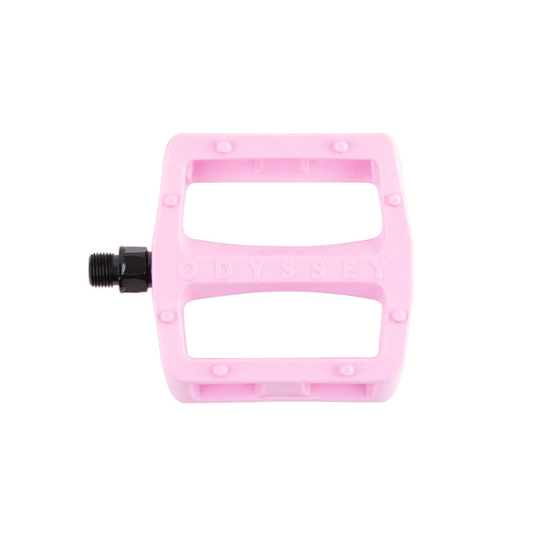 pink bmx pedals