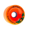 Orangatang Durian 75mm 80a orange Longboard Wheels (Set of 4)