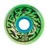 Slime Balls Swirly Wheels 65mm 78a - Trans Green Swirl (Set of 4) - Skates USA