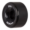 Sonar Zen Roller Skate Wheels 62mm 85a - Black (4 Pack) - Skates USA