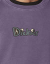 Dickies Franky Villani Monstermark Pullover Sweatshirt - Vintage Gothic Grape (V2O) - Skates USA