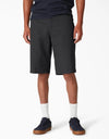 Dickies Skateboarding Slim Fit Shorts - Black (BK) - Skates USA