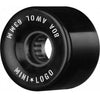 Mini Logo AWOL Wheels ATF 63mm 80a - Black (Set of 4) - Skates USA