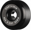 Mini Logo Wheels A-Cut "2" 53mm 90a - Black (Set of 4) - Skates USA
