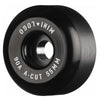 Mini Logo Wheels A-Cut "2" 55mm 90a - Black (Set of 4) - Skates USA